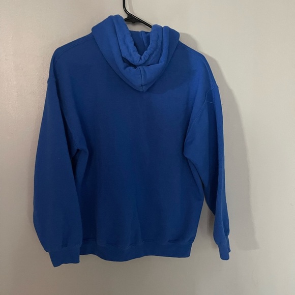 Thrasher royal blue hoodie with skater man on front M - Picture 4 of 5